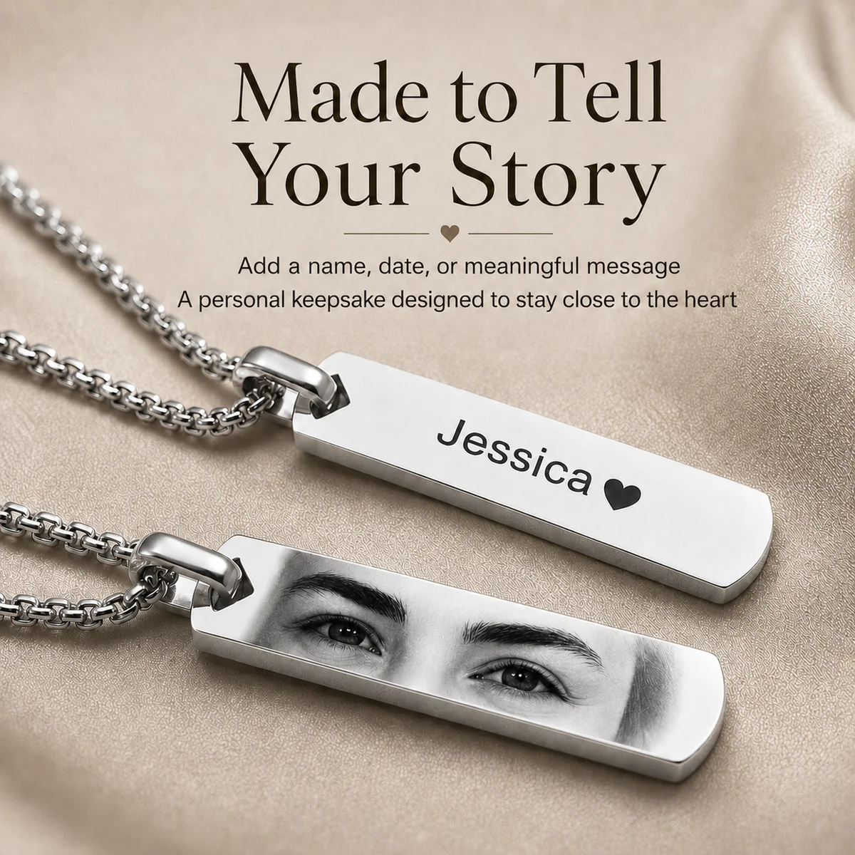Your Eyes, Your Story Necklace